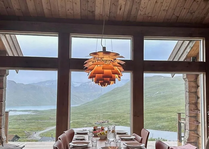 Spectacular With View In Jotunheimen 펜션 Eidsbugarden